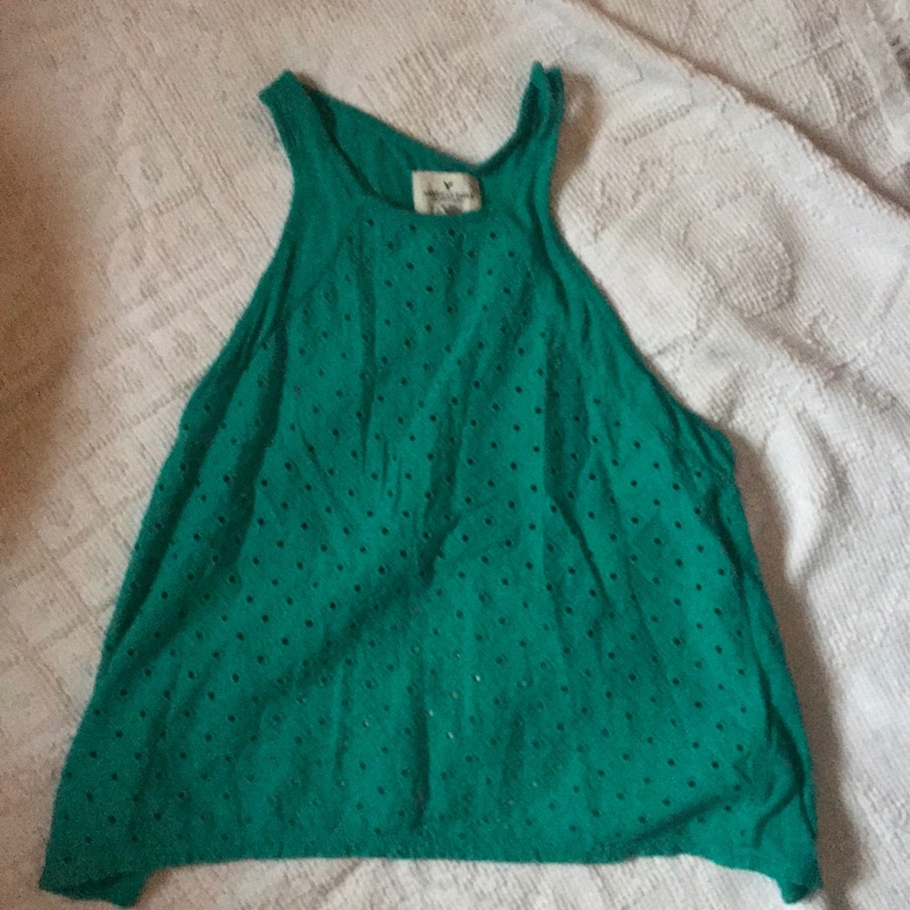 Open back tank